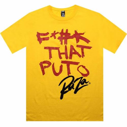 かわいい Tシャツ カットソー Tee Puto That F Raza Yellow イエロー 黄色 Tシャツ メンズファッション カットソー Tシャツ トップス Www Dgb Gov Bf