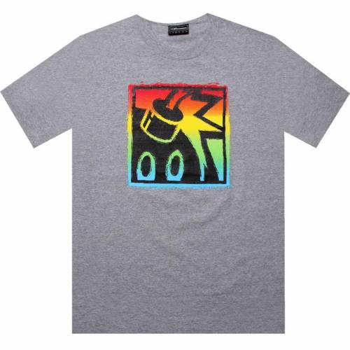 【★百貨店SALE★6/11真夜中2時迄】ティーシャツ ギョリュウモドキ メンズ 【 THE HUNDREDS ETCHY TEE (ATHLETIC HEATHER) / ATHLETIC HEATHER 】 メンズ流行り物 トップス カットソー