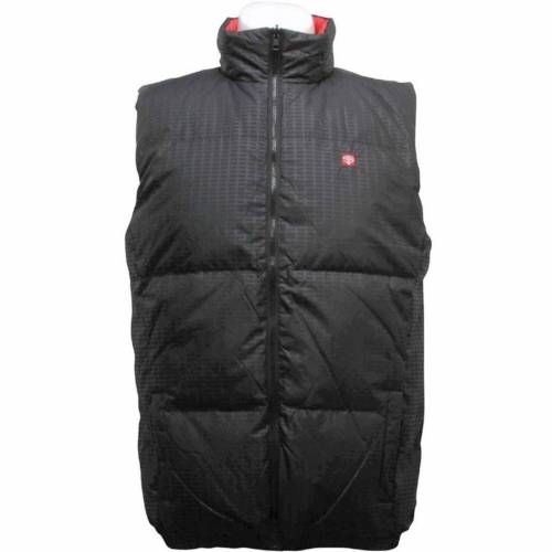 スニークティップ リバーシブル ベスト 黒色 ブラック メンズ 【 SNEAKTIP TRIPLE DOUBLE REVERSIBLE VEST (BLACK) / BLACK 】 メンズファッション オーダーメイド ジレ｜スニケス