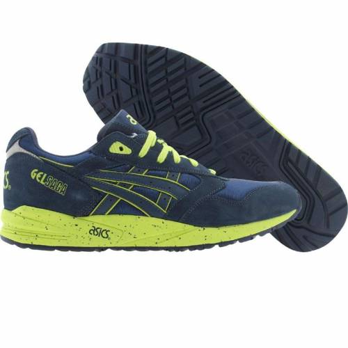 【★百貨店SALE★6/11真夜中2時迄】紺色 米国海軍 アシックス虎 スニーカー メンズ 【 ASICS TIGER ASICS TIGER MEN GEL-SAGA (NAVY) / NAVY 】