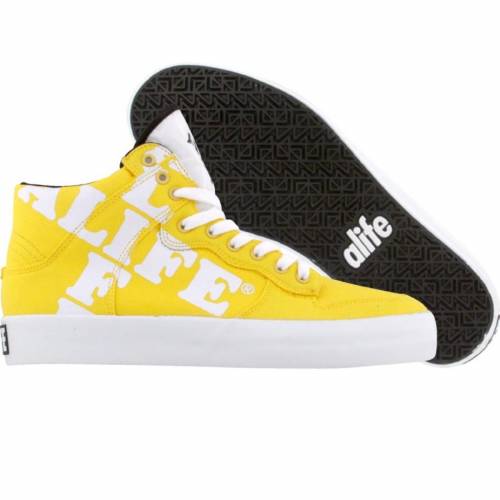 エーライフ ハイ 黄色 イエロー スニーカー レディース 【 ALIFE WOMEN EVERYBODY HIGH CROSS - CANVAS (YELLOW) / YELLOW 】 15,336円