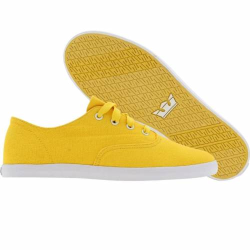 スープラ 一回り 黄味がかった 黄色 スニーカー メンズ 【 SUPRA WRAP (YELLOW) / YELLOW 】