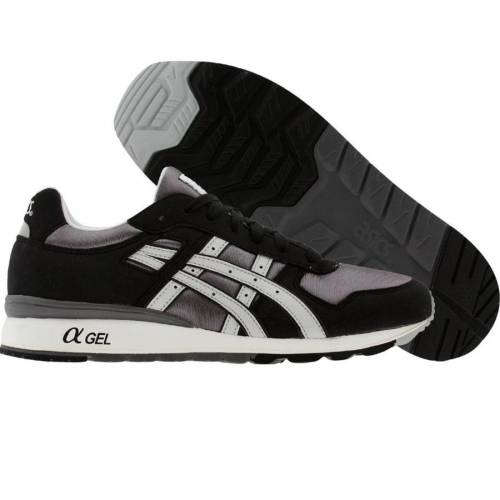 黒色 ブラック 灰色 グレー アシックスタイガー スニーカー メンズ 【 ASICS TIGER ASICS TIGER GT-II (BLACK / GREY) BLACK GREY 】