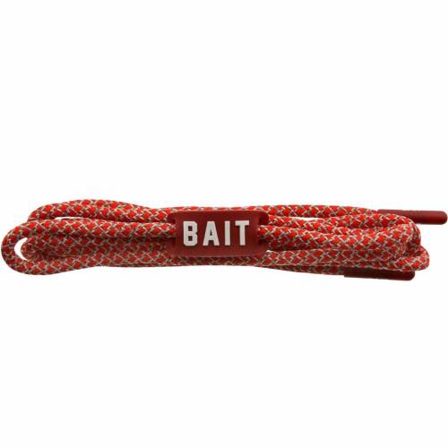 【★百貨店SALE★6/11真夜中2時迄】ベイト 晴れ晴れしい 赤 赤いこと メンズ 【 BAIT DELUXE 3M ROPE SHOELACES (RED / RED) RED 3M RED 】