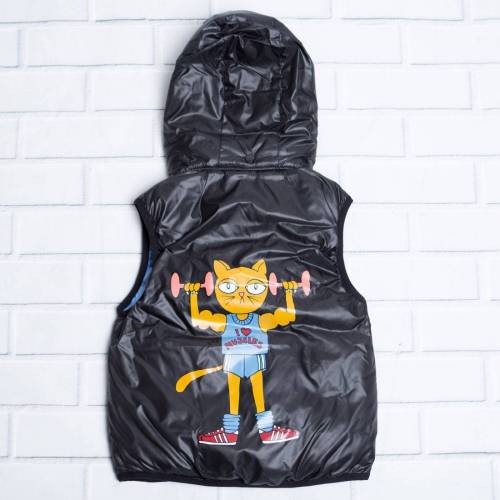 アディダス ベスト 黒色 ブラック 青色 ブルー ベビー 【 ADIDAS TODDLERS MINI RODINI VEST (BLACK / BAHIA LIGHT BLUE) BLACK BAHIA LIGHT BLUE 】 メンズファッション オーダーメイド ジレ｜スニケス