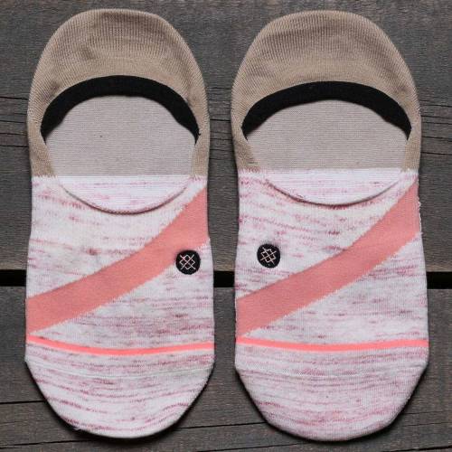 スタンス ピンク ストライプ 靴下 レディース 【 STANCE WOMEN PINK STRIPE SOCKS (PINK) / 】 インナー 下着 ナイトウエア メンズ レッグ｜スニケス