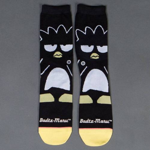 スタンス 靴下 黒色 ブラック ハローキティー レディース 【 STANCE X HELLO KITTY WOMEN BADTZ MARU SOCKS (BLACK) / BLACK 】 インナー 下着 ナイトウエア メンズ レッグ｜スニケス 11,023円