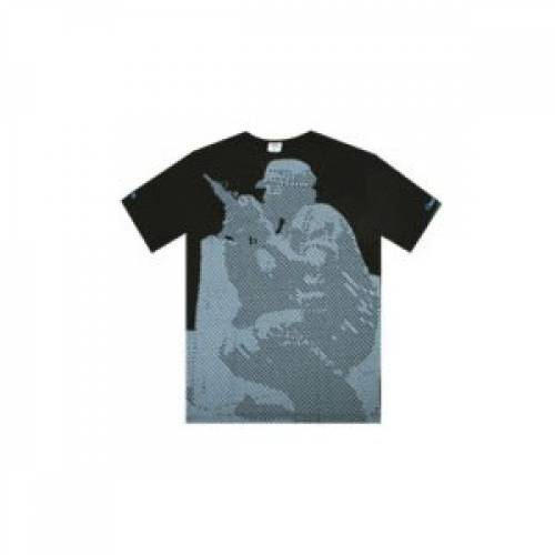 Tシャツ 黒色 ブラック クルックスアンドキャッスルズ メンズ 【 CROOKS AND CASTLES STAND OFF TEE (BLACK) / BLACK 】 メンズファッション トップス カットソー｜スニケス 13,072円