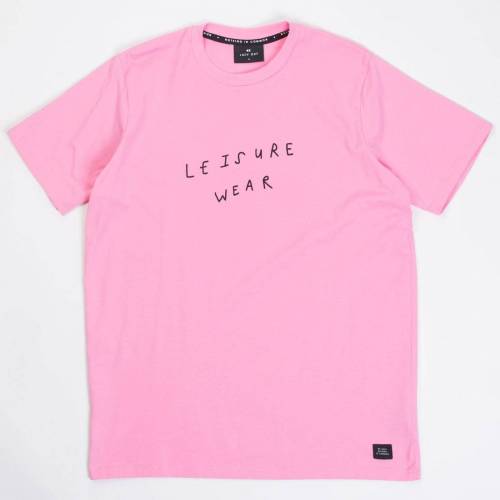 Tシャツ カットソー おすすめネット Leisure Men Pink レイジーオーフ ピンク Tシャツ Wear カットソー Tシャツ トップス メンズファッション Tee Beachsidecliniccr Com