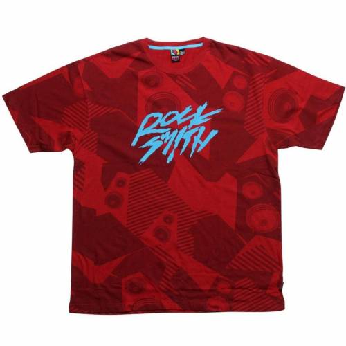 ティーシャツ 赤 赤いこと 鍵を掛けるスミス メンズ 【 ROCK SMITH SPEAKERBOX TEE (RED) / RED 】 メンズ流行り物 トップス カットソー トップス-Tシャツ・カットソー