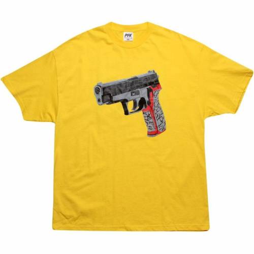 Tシャツ 黄色 イエロー メンズ 【 PLAYING FOR KEEPS HYPE KILLS TEE (YELLOW) / YELLOW 】 メンズファッション トップス カットソー