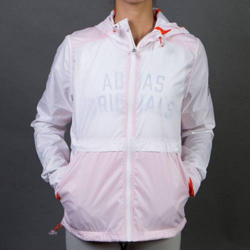 【★百貨店SALE★6/11夜夜中2時迄】アディダス 上衣 白いこと 白いこと レディース 【 ADIDAS WOMEN CLEAR GOALS JACKET (WHITE) / WHITE 】