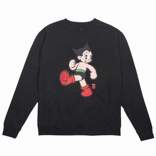 ベイト ビンテージ ヴィンテージ トレーナー 黒色 ブラック メンズ 【 BAIT X ASTRO BOY MEN VINTAGE CREWNECK SWEATER (BLACK) / BLACK 】 メンズファッション トップス Tシャツ カットソー 18,450円
