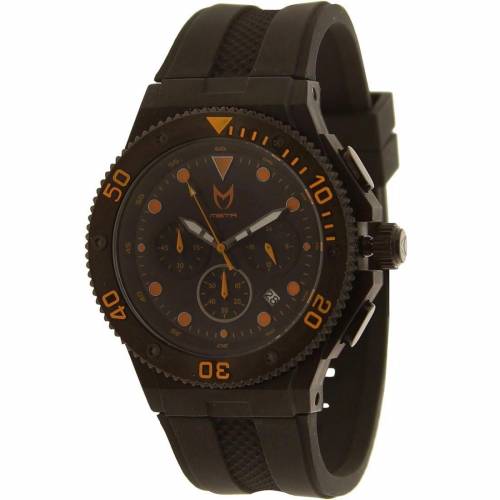 マイスター アンバサダー ウォッチ 時計 黒色 ブラック 橙 オレンジ メンズ 【 MEISTER AMBASSADOR PLASTIC MK2 WATCH (BLACK / ORANGE) BLACK ORANGE 】 腕時計 メンズ腕時計 ※入荷時に電池が切れの場合もあり