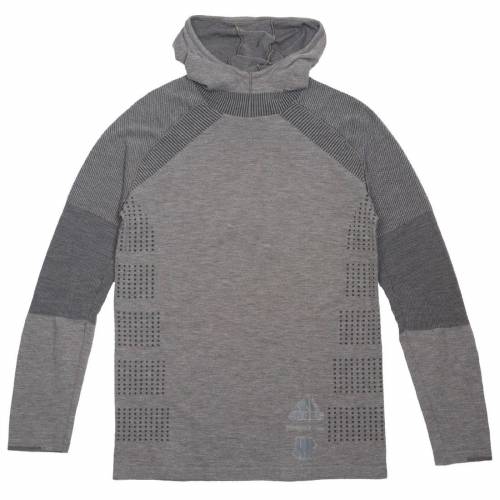 アディダス アンディフィーテッド スリーブ Tシャツ 灰色 グレー グレイ 黒色 ブラック 長袖 メンズ 【 ADIDAS X UNDEFEATED MEN PRIMEKNIT LONG SLEEVE TEE (GRAY / CINDER UTILITY BLACK) GRAY CINDER UTILITY BLACK 】 メ｜スニケス