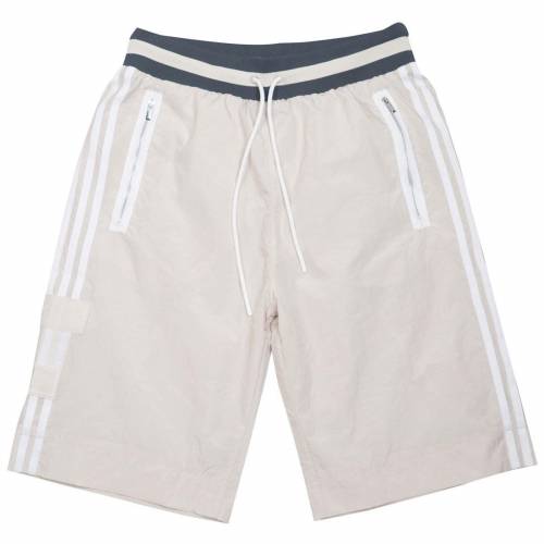 アディダス ブリストル スタジオ ショーツ ハーフパンツ 茶色 ブラウン 白色 ホワイト ベージュ メンズ 【 ADIDAS X BRISTOL STUDIO MEN HEAVY SHORTS (BEIGE / CLEAR BROWN WHITE BOLD ONIX) BEIGE CLEAR BROWN WHITE BOLD｜スニケス