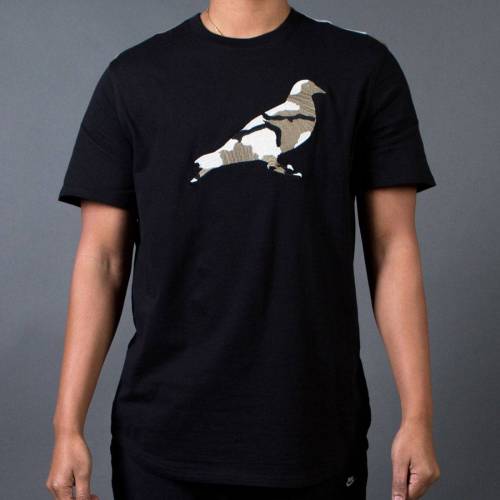 【★百貨店SALE★6/11真夜中2時迄】ステープル ティーシャツ 黒いこと 黒いこと メンズ 【 STAPLE MEN AMBUSH PIGEON TEE (BLACK) / BLACK 】 メンズ流行り物 トップス カットソー
