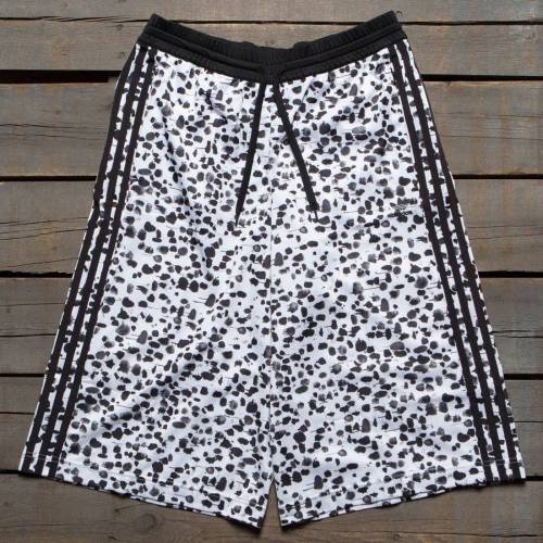 アディダス 白いこと 白いこと 黒いこと 黒いこと レディース 【 ADIDAS WOMEN INKED CULOTTE PANTS (WHITE / BLACK) WHITE  BLACK 】 レディース流行り物 ボトムス ズボン下 パンツ-ボトムス-レディースファッション