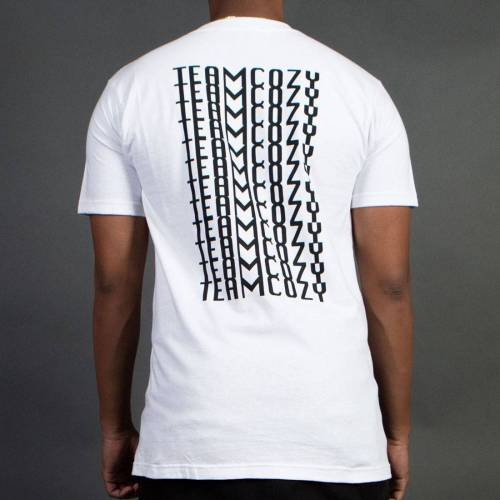 チーム Tシャツ 白色 ホワイト メンズ 【 TEAM COZY MEN TC REPEAT TEE (WHITE) / WHITE 】 メンズファッション トップス カットソー