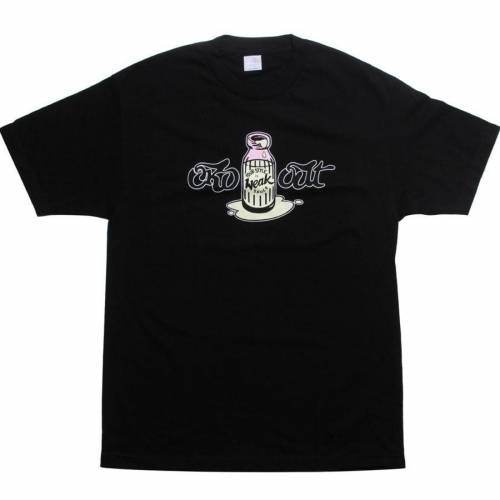 【★百貨店SALE★6/11夜夜中2時迄】プルオーバー 黒いこと 黒いこと ケイクドアウト メンズ 【 CAKED OUT WEAKSAUCE TEE (BLACK) / BLACK 】 メンズ流行り物 トップス カットソー