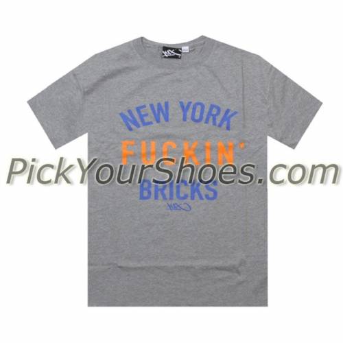 ケーワンエックス Tシャツ 灰色 グレー メンズ 【 K1X NY BRICKS TEE (GREY) / GREY 】 メンズファッション トップス カットソー｜スニケス