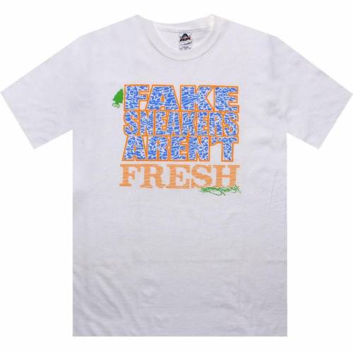 生新しい プルオーバー 白いこと 白いこと ボビー生新しい メンズ 【 BOBBY FRESH FAKE TEE (WHITE) / WHITE 】 メンズ流行り物 トップス カットソー