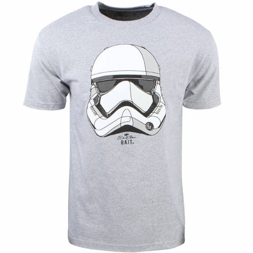 ベイト ストームトゥルーパー Tシャツ 灰色 グレー グレイ ヘザー メンズ 【 BAIT X DAVID FLORES FIRST ORDER STORMTROOPER TEE (GRAY / HEATHER) GRAY HEATHER 】 メンズファッション トップス カットソー|スニケス