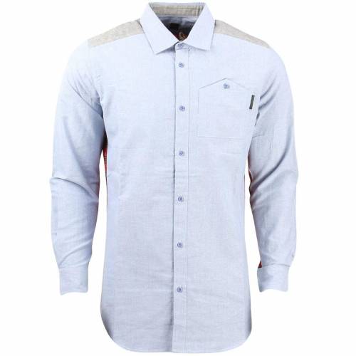 ウーブン 青色 ブルー メンズ 【 UNYFORME MEN EDWARD WOVEN SHIRT (BLUE) / BLUE 】 メンズファッション トップス カジュアルシャツ