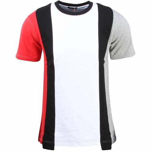 ニット Tシャツ 黒色 ブラック 赤 レッド 白色 ホワイト 灰色 グレー グレイ メンズ 【 UNYFORME MEN MOORE KNIT TEE (WHITE / BLACK RED GRAY) WHITE BLACK RED GRAY 】 メンズファッション トップス カットソー