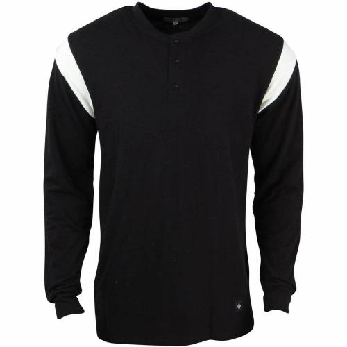 アコンプライス Tシャツ 黒色 ブラック 白色 ホワイト メンズ 【 AKOMPLICE MEN RUNNER LS TEE (BLACK / WHITE) BLACK WHITE 】 メンズファッション トップス カットソー