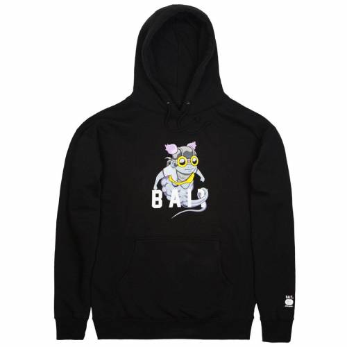 【★百貨店SALE★6/11夜夜中2時迄】ベイト フーディー パーカー 黒いこと 黒いこと メンズ 【 BAIT X HEBRU BRANTLEY MEN FLY GIRL HOODY (BLACK) / BLACK 】 メンズ流行り物 トップス