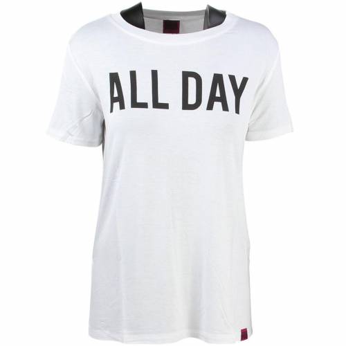 プルオーバー 白いこと 白いこと マリードトゥーザモブ レディース 【 MARRIED TO THE MOB WOMEN ALL DAY TEE (WHITE) / WHITE 】 レディース流行り物 トップス カットソー