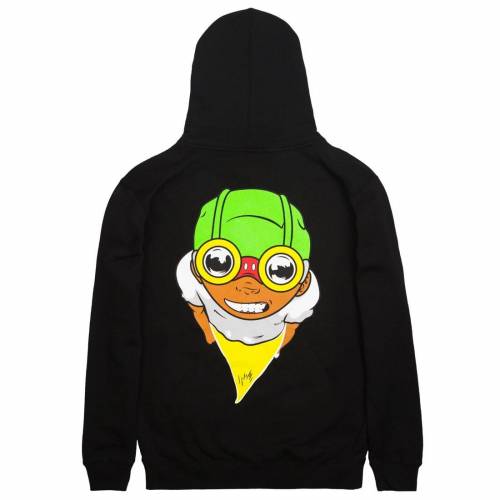 【★百貨店SALE★6/11夜夜中2時迄】ベイト フーディー パーカー 黒いこと 黒いこと メンズ 【 BAIT X HEBRU BRANTLEY MEN FLY BOY HOODY (BLACK) / BLACK 】 メンズ流行り物 トップス