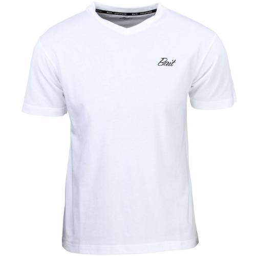 ベイト コア Vネック Tシャツ 白色 ホワイト メンズ 【 BAIT MEN CORE V-NECK TEE (WHITE) / WHITE 】 メンズファッション トップス カットソー|スニケス