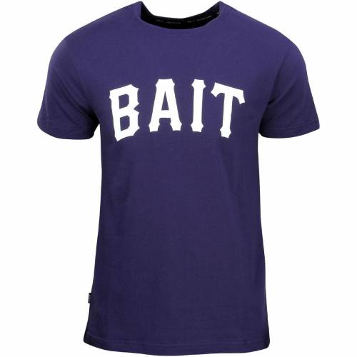 ベイト Tシャツ 紺色 ネイビー メンズ 【 BAIT HEAVY HITTER TEE (NAVY) / NAVY 】 メンズファッション トップス カットソー