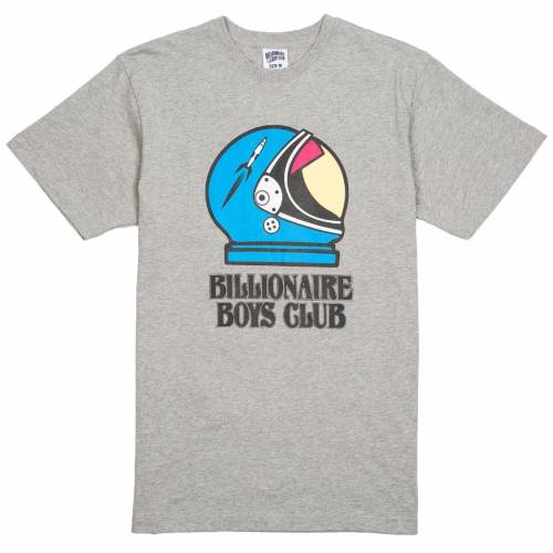 クラブ ヘルメット Tシャツ 灰色 グレー グレイ ビリオネアボーイズクラブ メンズ 【 BILLIONAIRE BOYS CLUB BILLIONAIRE BOYS CLUB MEN BB ROCKET HELMET TEE (GRAY) / GRAY 】 メンズファッション トップス カットソ｜スニケス