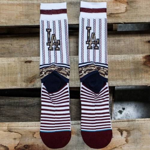 希少 スタンス Stance スタンス ドジャース 靴下 白色 ホワイト ロサンゼルス Stance X Mlb Men Sentry Socks White インナー 下着 ナイトウエア メンズ 下 レッグ 超特価激安 Www Acvprecision Com