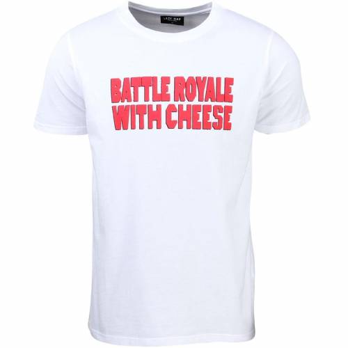 Tシャツ 白色 ホワイト レイジーオーフ メンズ 【 LAZY OAF MEN BATTLE ROYALE TEE (WHITE) / WHITE 】 メンズファッション トップス カットソー