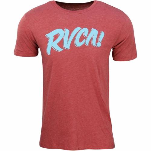 ルーカ Tシャツ 赤 レッド メンズ 【 RVCA MEN BIG EXCLAMATION TEE (RED) / RED 】 メンズファッション トップス カットソー