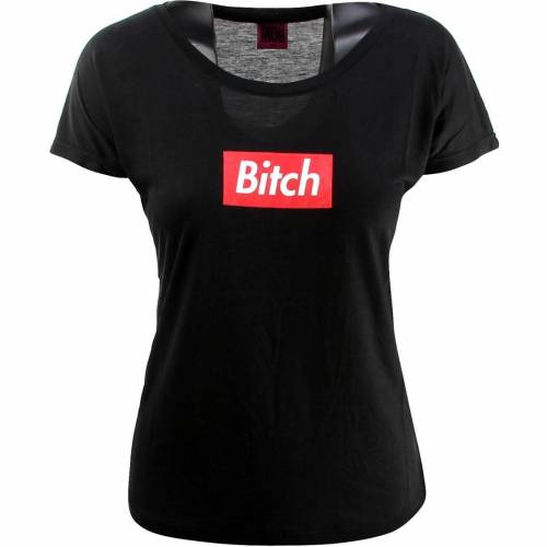 ボックス Tシャツ 黒色 ブラック マリードトゥーザモブ レディース 【 MARRIED TO THE MOB WOMEN BITCH IN A BOX TEE (BLACK) / BLACK 】 レディースファッション トップス カットソー|スニケス