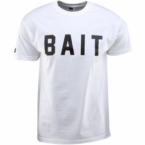 ベイト ロゴ Tシャツ 白色 ホワイト 黒色 ブラック メンズ 【 BAIT LOGO TEE (WHITE / BLACK) WHITE BLACK 】 メンズファッション トップス カットソー