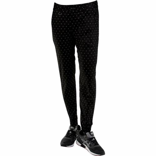 パブリッシュ ジョガーパンツ 黒色 ブラック メンズ 【 PUBLISH NATO 3M POLKA-DOTA PRINTED JOGGER PANTS (BLACK) / BLACK 】 メンズファッション ズボン