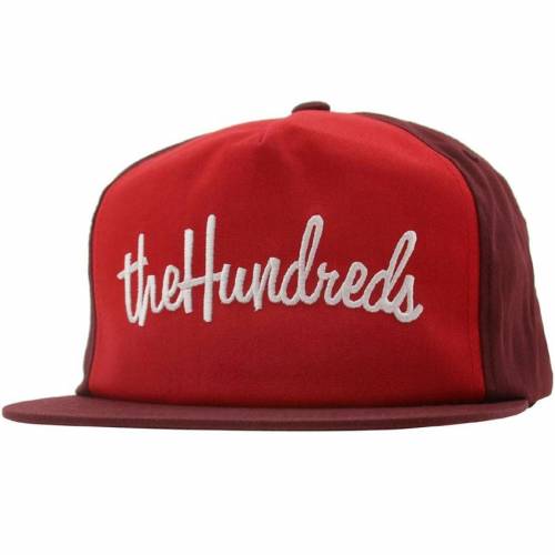 スナップバック バッグ キャップ キャップ 帽子 マルーン メンズ 【 THE HUNDREDS THERE SNAPBACK CAP (MAROON) / MAROON 】 メンズキャップ 帽子