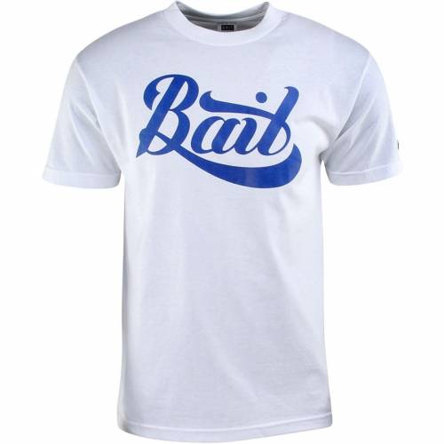 ベイト スクリプト ロゴ Tシャツ 白色 ホワイト 青色 ブルー メンズ 【 BAIT SCRIPT LOGO TEE (WHITE / BLUE) WHITE BLUE 】 メンズファッション トップス カットソー
