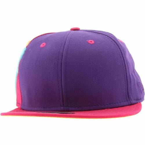 キャップ キャップ 帽子 紫 パープル ニューエラ メンズ 【 THE HUNDREDS SIDE TH NEW ERA FITTED CAP (PURPLE) / PURPLE 】 バッグ メンズキャップ 帽子|スニケス
