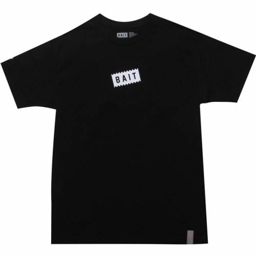 ベイト ボックス ロゴ Tシャツ 黒色 ブラック メンズ 【 BAIT SLANTED BOX LOGO TEE (BLACK) / BLACK 】 メンズファッション トップス カットソー 10,872円