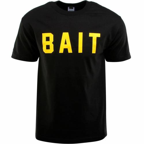 ベイト ロゴ Tシャツ 黒色 ブラック 黄色 イエロー メンズ 【 BAIT LOGO TEE (BLACK / YELLOW) BLACK YELLOW 】 メンズファッション トップス カットソー 11,325円