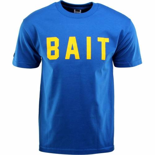 ベイト ロゴ Tシャツ 青色 ブルー 黄色 イエロー メンズ 【 BAIT LOGO TEE (BLUE / ROYAL BLUE YELLOW) BLUE ROYAL BLUE YELLOW 】 メンズファッション トップス カットソー 10,872円
