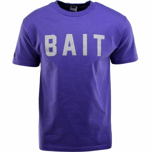 ベイト ロゴ Tシャツ 紫 パープル 灰色 グレー グレイ メンズ 【 BAIT LOGO TEE (PURPLE / GRAY) PURPLE GRAY 】 メンズファッション トップス カットソー