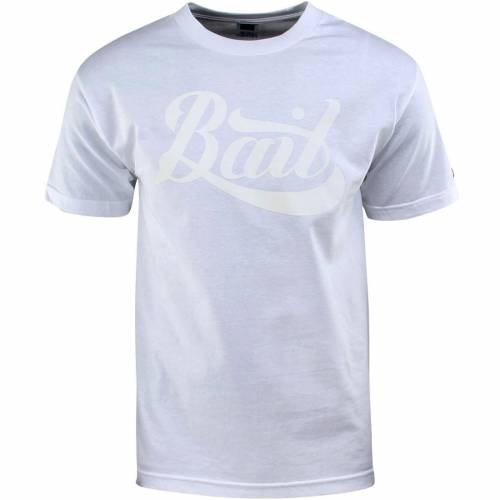 ベイト スクリプト ロゴ Tシャツ 白色 ホワイト メンズ 【 BAIT SCRIPT LOGO TEE (WHITE / WHITE) WHITE WHITE 】 メンズファッション トップス カットソー